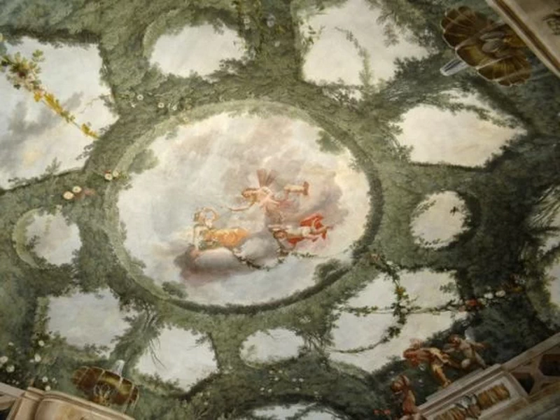 Vincenzo Martinelli-Palazzo Comunale di Bologna (BO) - Appartamenti del Legato - Stanza paese